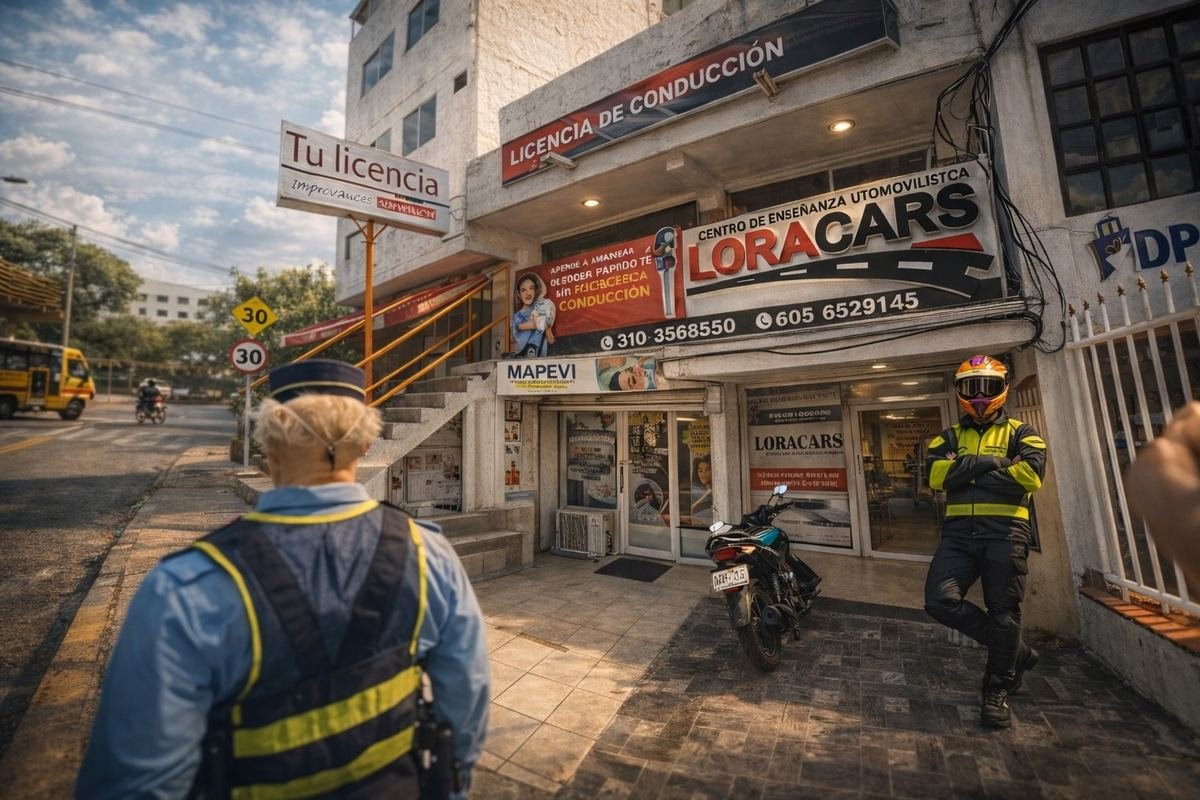 Fachada de la sede CEA Loracars en Cartagena